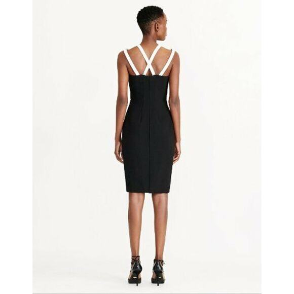 $169 LAUREN Ralph Lauren Black Pearl Sleeveless Sheath Dress 2 Petite NWT R421 - Picture 8 of 8